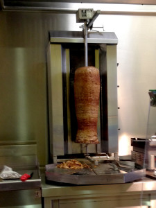 Picture of popular Berlin fast food Doner Kebab