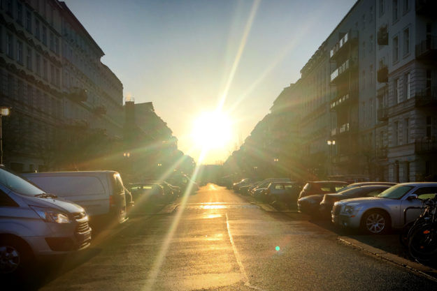 Berlin Sunrise Oderberger Strasse
