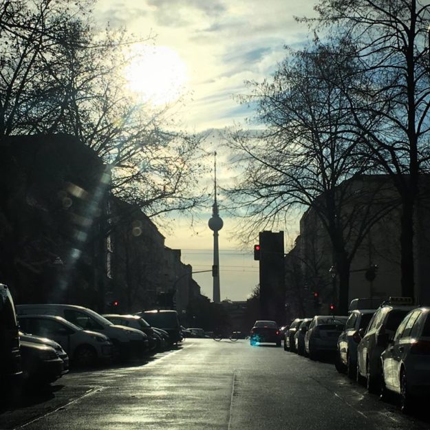 Berlin Strelitzer Strasse TV-Tower