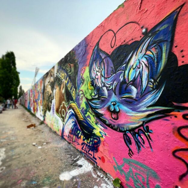 Berlin Mauerpark Graffiti