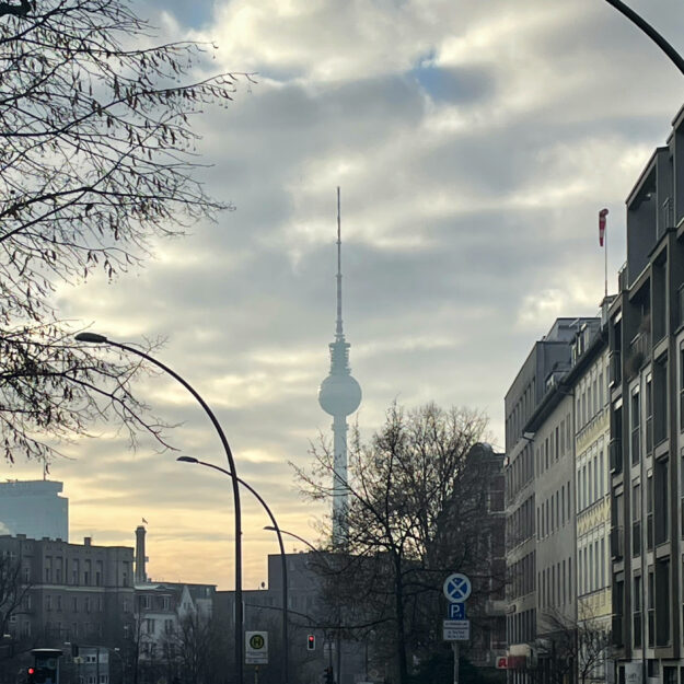 Berlin TV Tower, December Mist